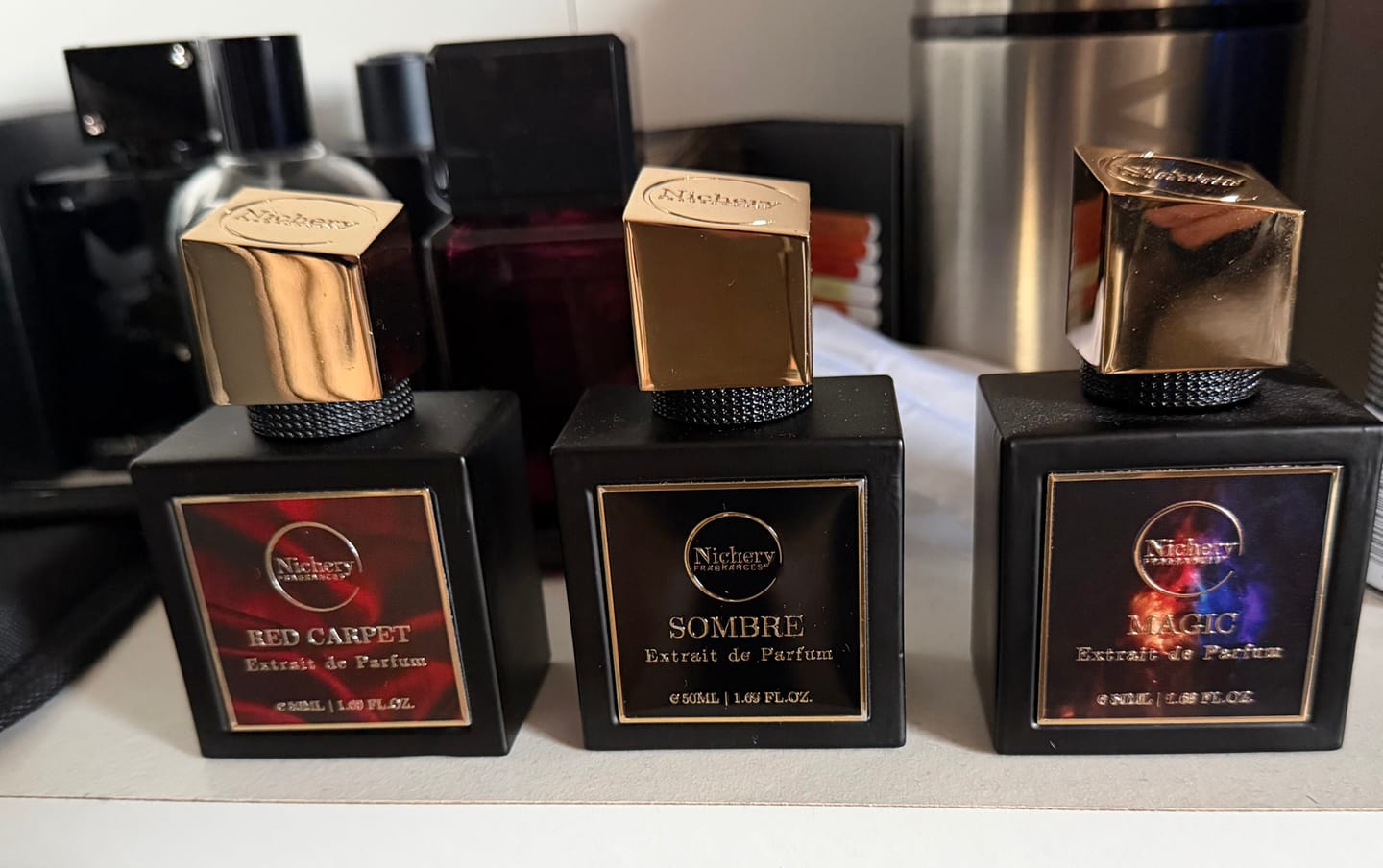 Customer photo review of Nichery Sombre Extrait de Parfum - Unisex 50ml
