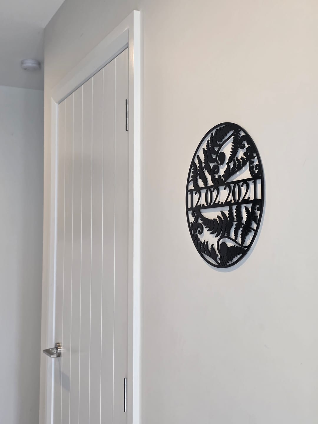 Customer photo review of Personalised Kiwiana Fern Décor