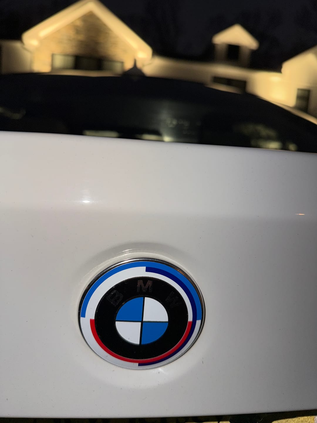 Customer photo review of BMW 50TH ANNIVERSARY EMBLEM BADGE