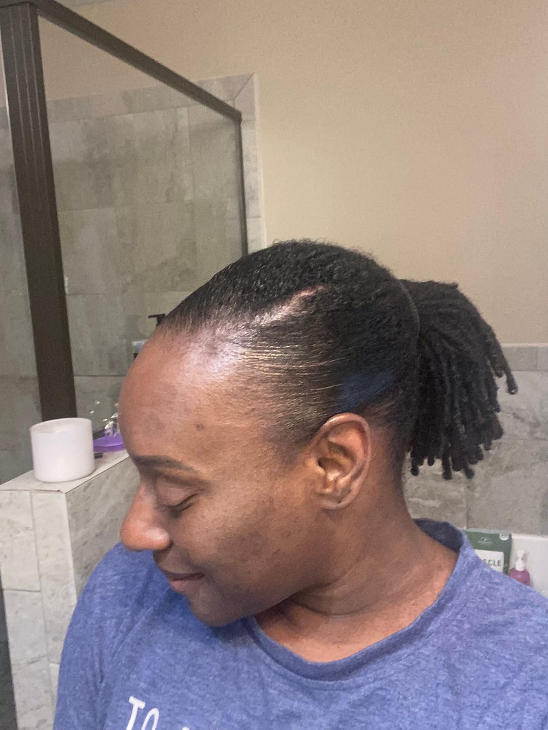 Customer photo review of Hydrating Hair Mist
