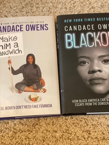 Customer photo review of Make Him A Sandwich & Blackout Signed Bundle (2-Pack)