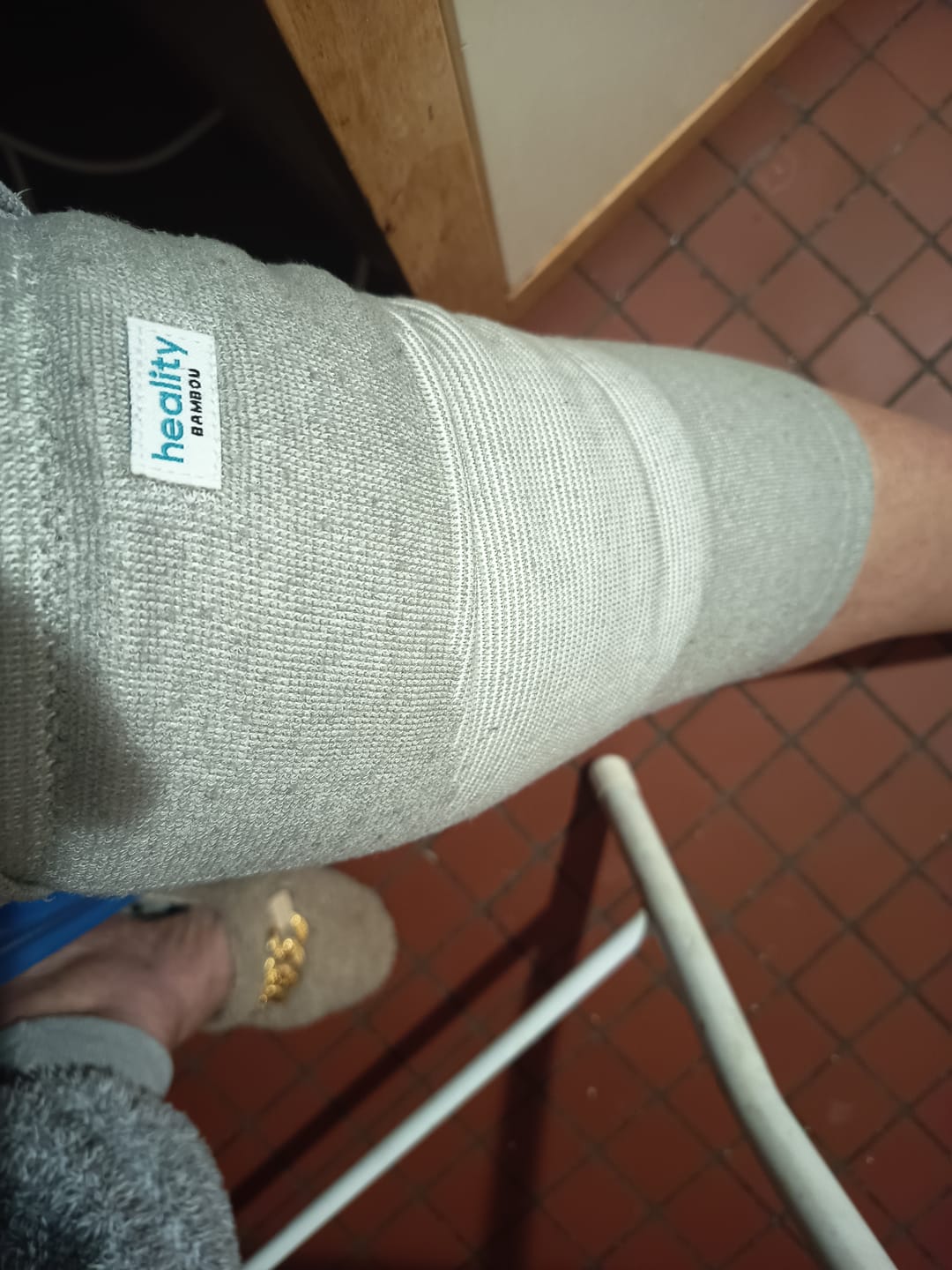Customer photo review of Genouillère de Compression