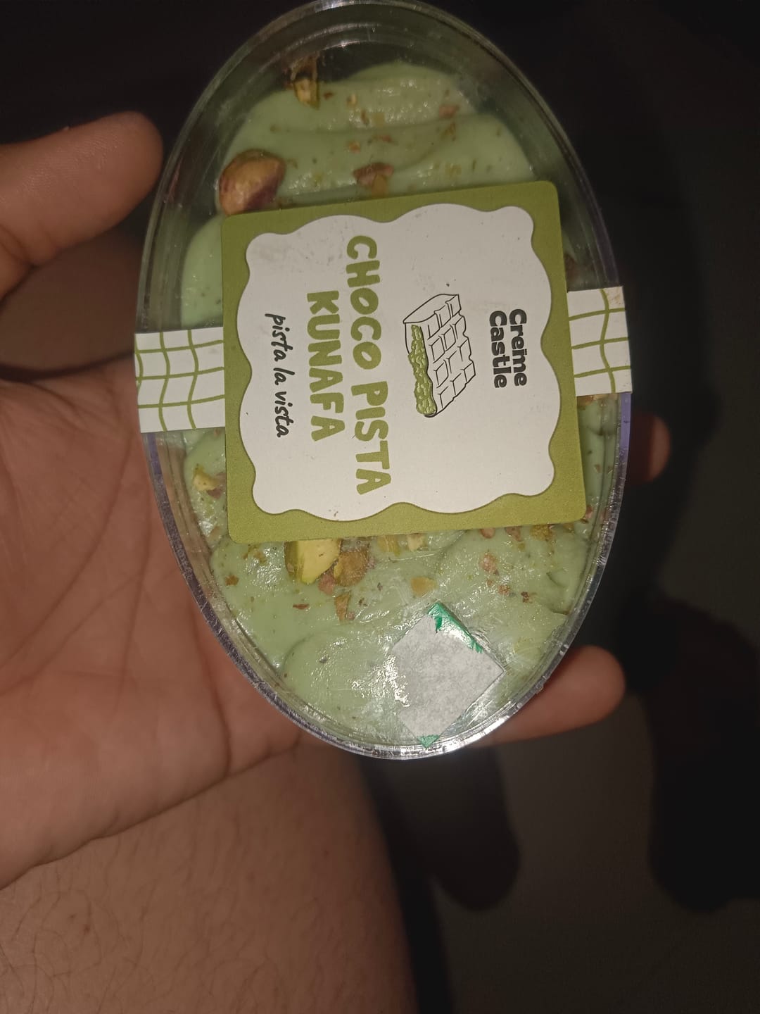 Customer photo review of Dubai Viral Chocolate Kunafa Jar [2 Pcs]