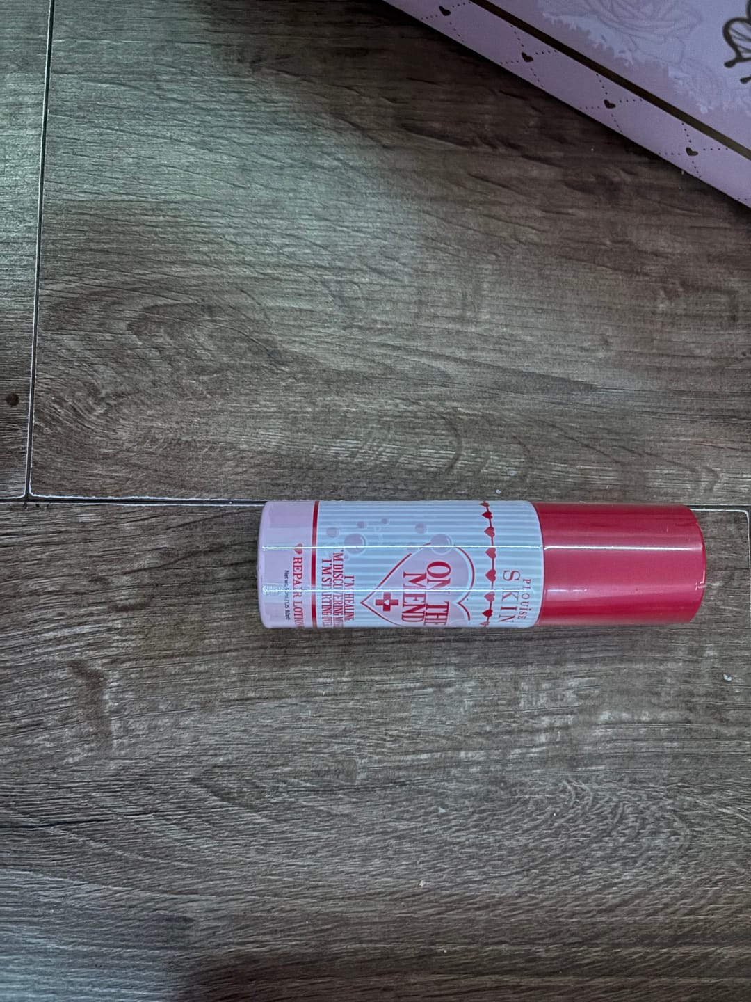 Customer photo review of P.Louise On The Mend Barrier Repair Lotion