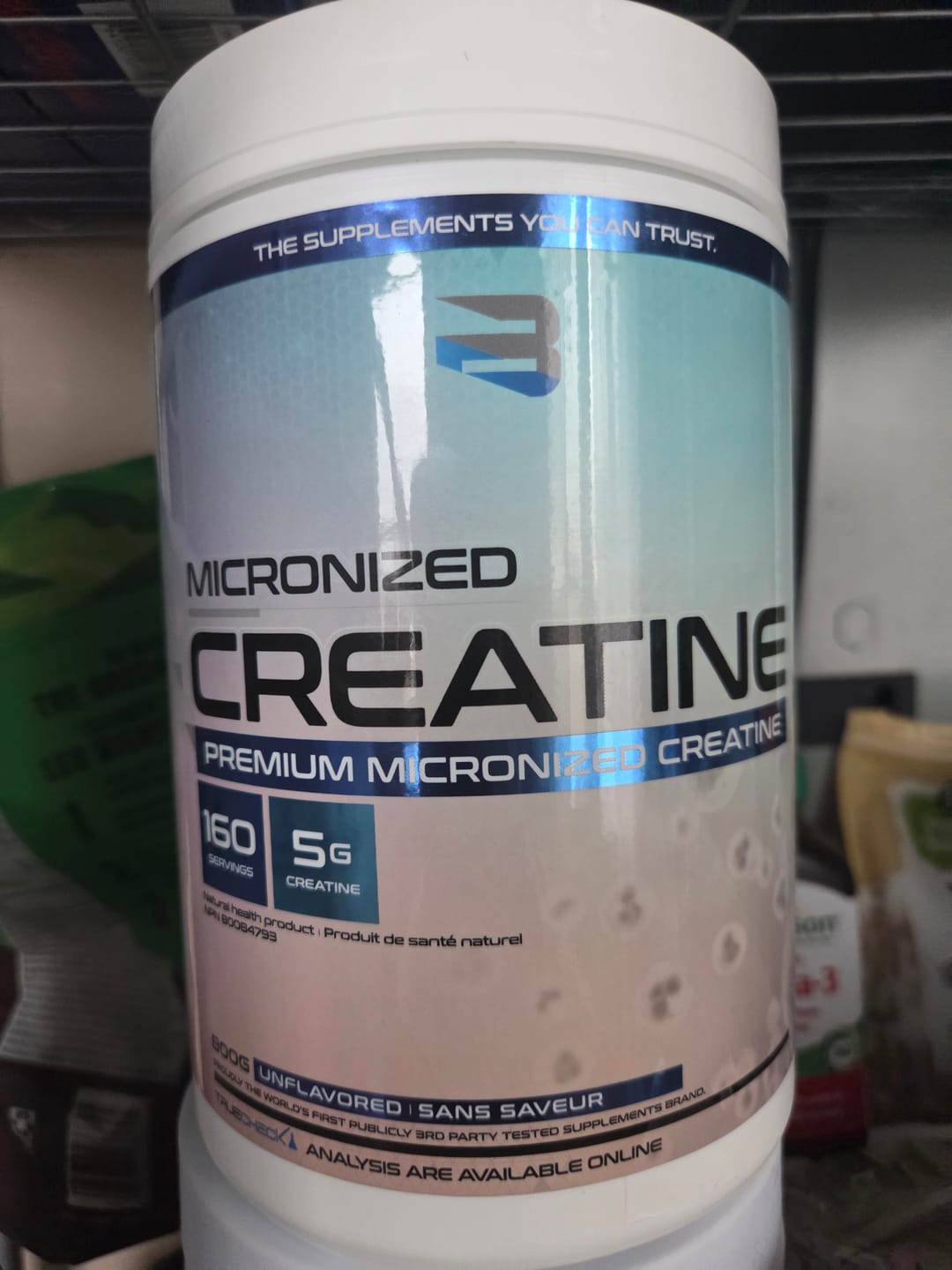 Customer photo review of Believe - Créatine Micronisée - 800g