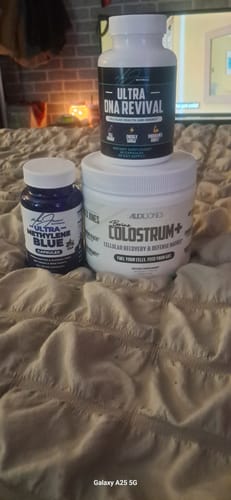 Customer photo review of Bovine Colostrum+ - Cellular Recovery & Defense Matrix (2.5 oz) (30 Servings)