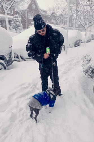 Customer photo review of Cargo Puffer - Black