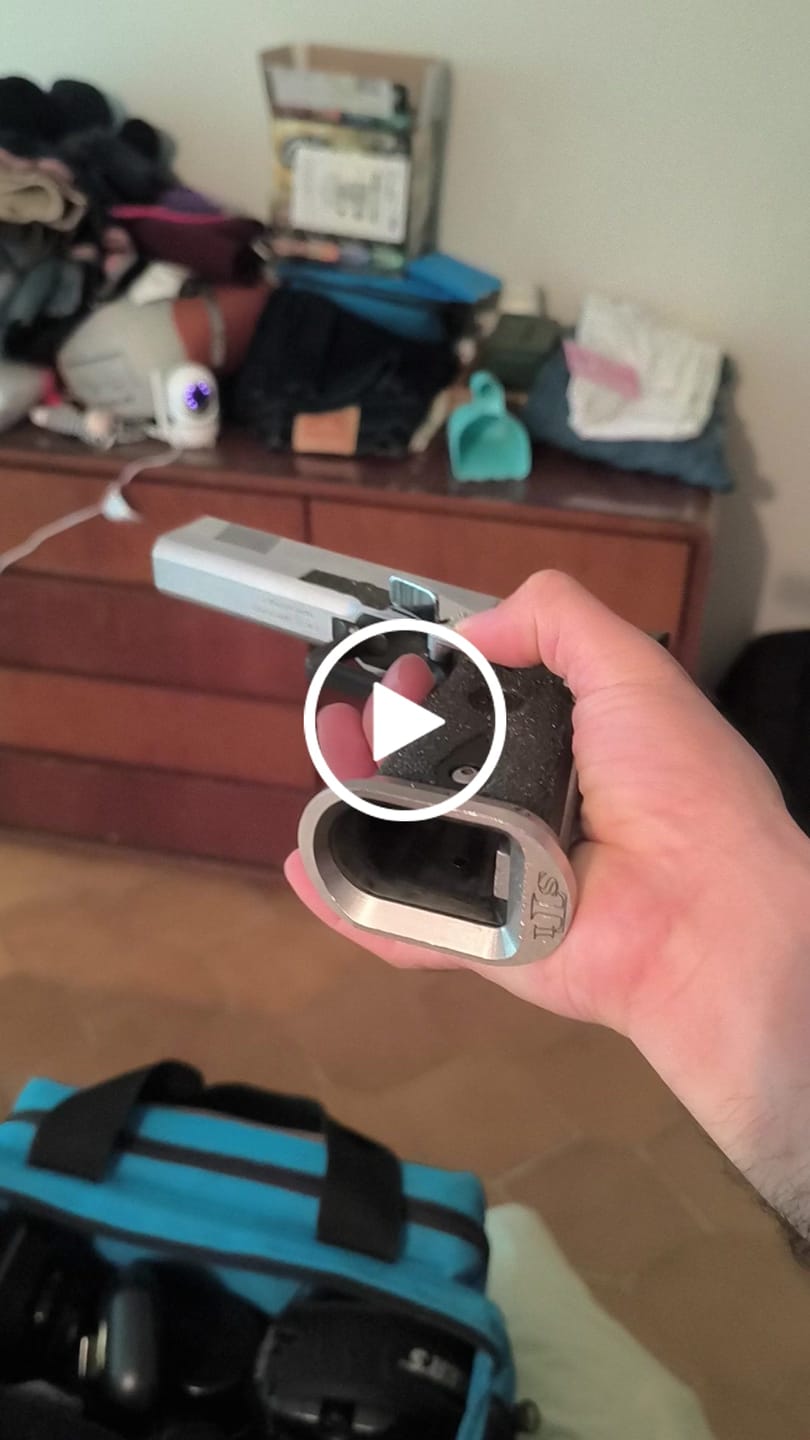 Customer video review of 1911/2011 Extended Magazine Release | STI, Bul Armory Compatible