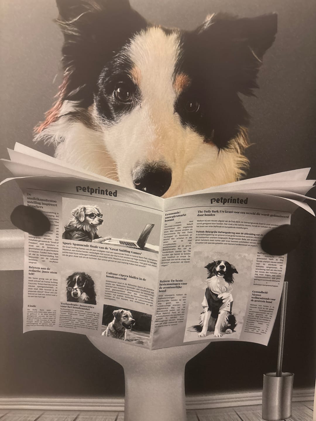Customer photo review of Belangrijke sessie -  Gepersonaliseerde poster