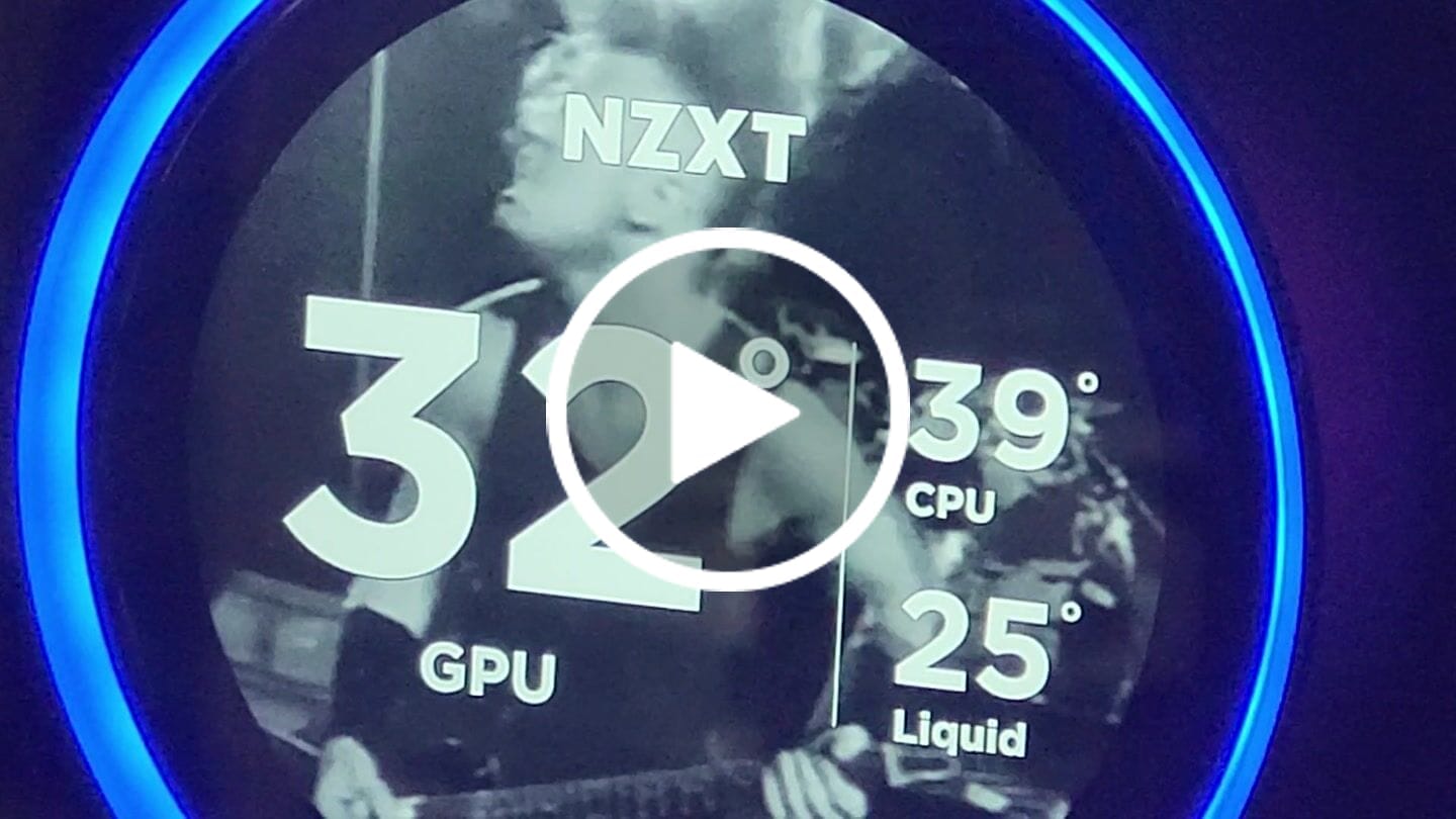 Customer video review of Custom Design RGB GPU Backplate
