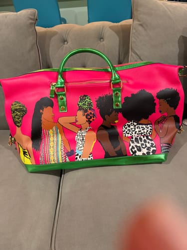 Customer photo review of Squad Travel Bag Wicked Pink