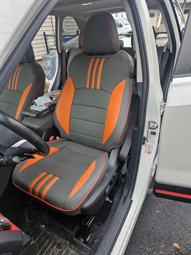 Customer photo review of Premium Custom-Fit Seat Covers
