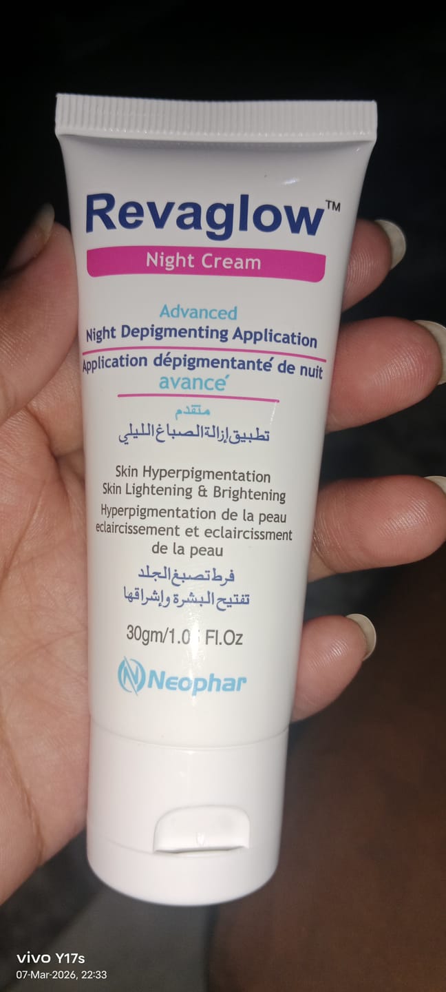 Customer photo review of Revaglow Night Cream