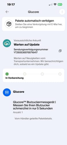 Customer photo review of Glucore™ Blutzuckermessgerät | Messen Sie Ihren Blutzucker schmerzfrei in nur 5 Sekunden