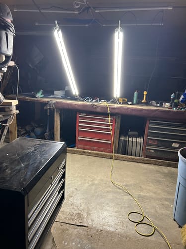 Customer photo review of Racing Pit Light Kit - 20,000 Lumens