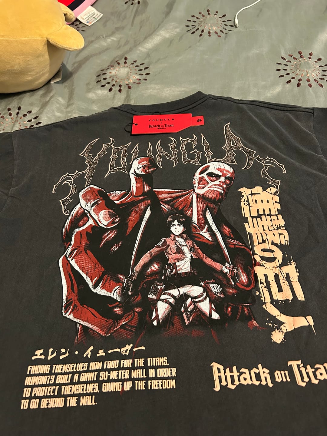 Customer photo review of 4186 - AOT©  x YLA Cropped Tees