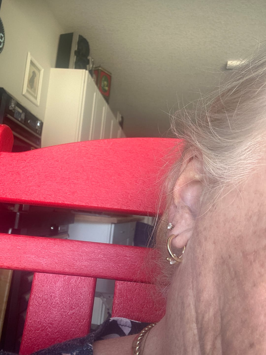 Customer photo review of Jayne Earrings