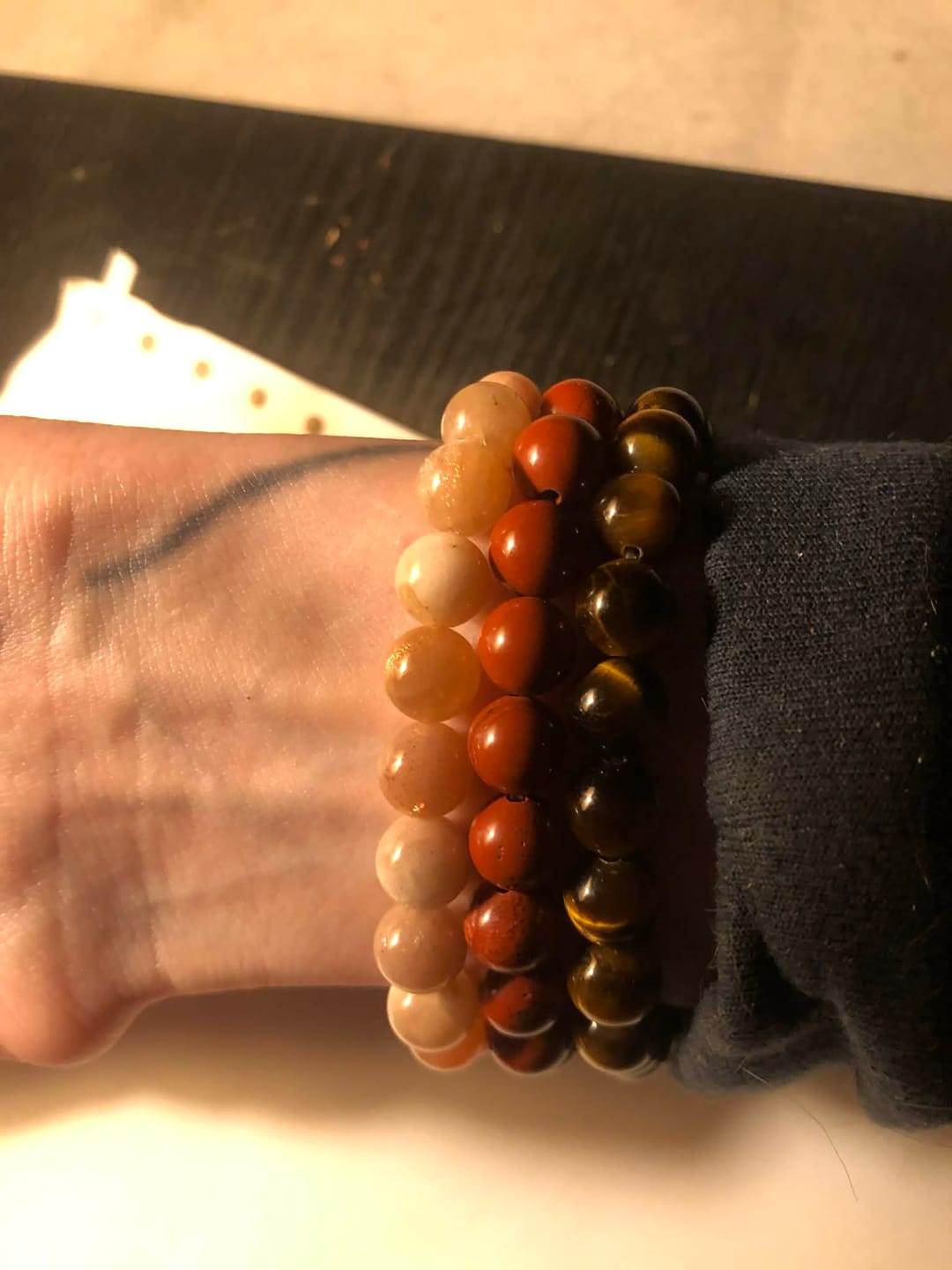 Customer photo review of Leo Bracelet Pack