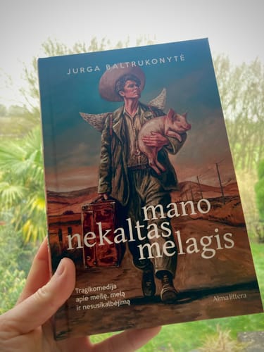 Customer photo review of Romanas "Mano nekaltas melagis” Jurga Baltrukonytė