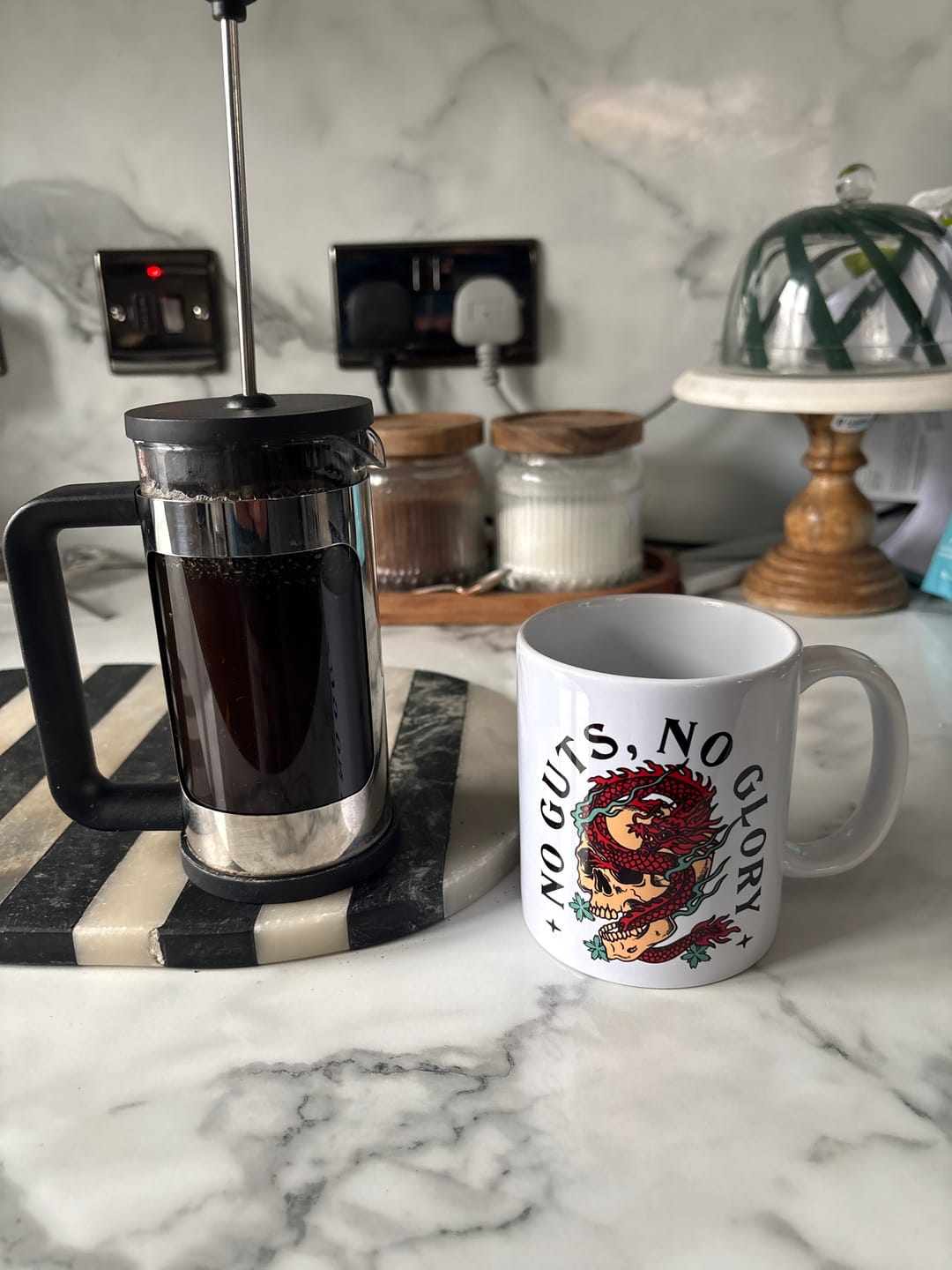 Customer photo review of Skull Crusher Coffee - Nootropic