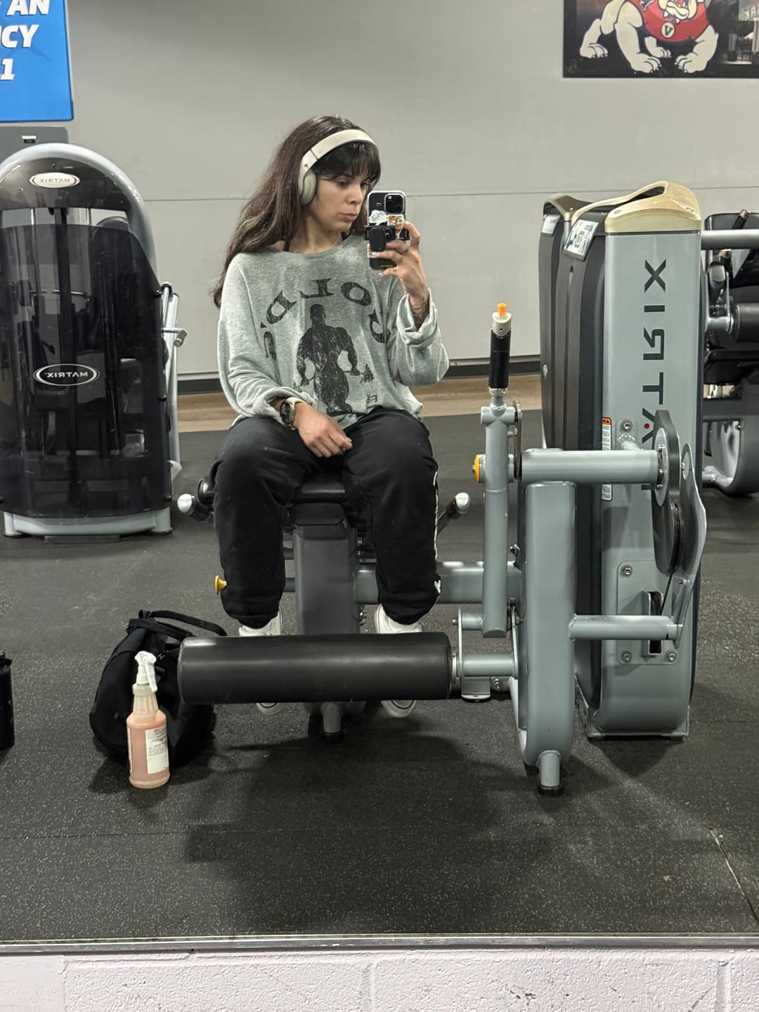 Customer photo review of 8047 - Gold's Gym Thermal Longsleeves