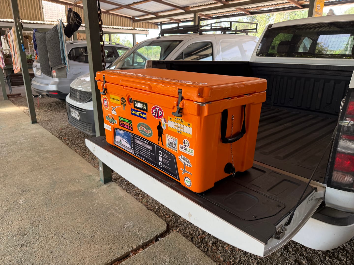 Customer photo review of NEW XL Hard Cooler 110QT