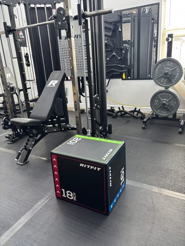 Customer photo review of RitFit 3-in-1 Plyo Box Soft Foam Box Jump Platform