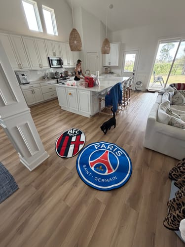 Customer photo review of PSG FC® LogO Rug