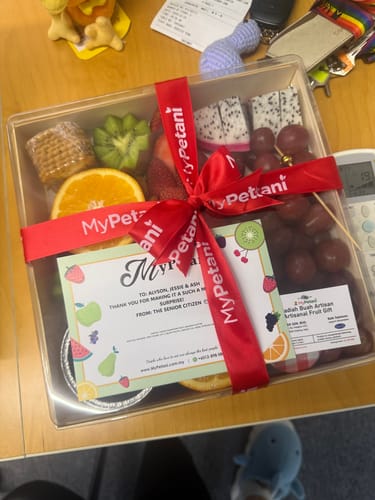 Customer photo review of Dusun Signature Fruit Grazing Platter
