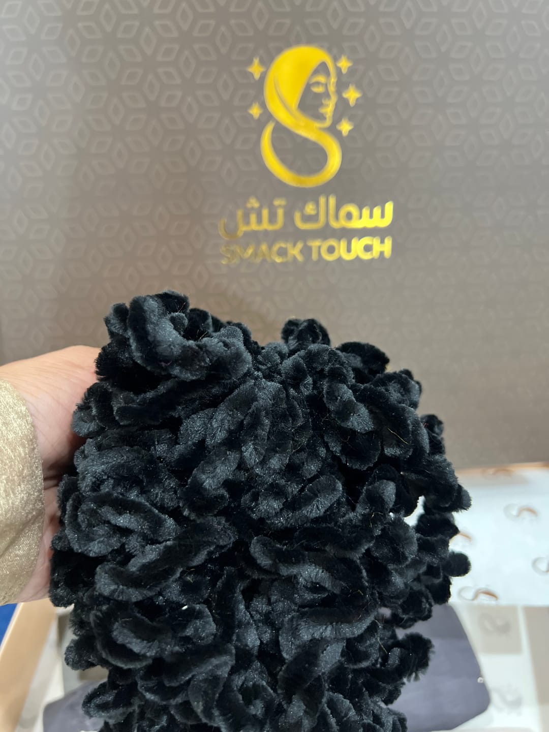 Customer photo review of Big Hair Tie Ring