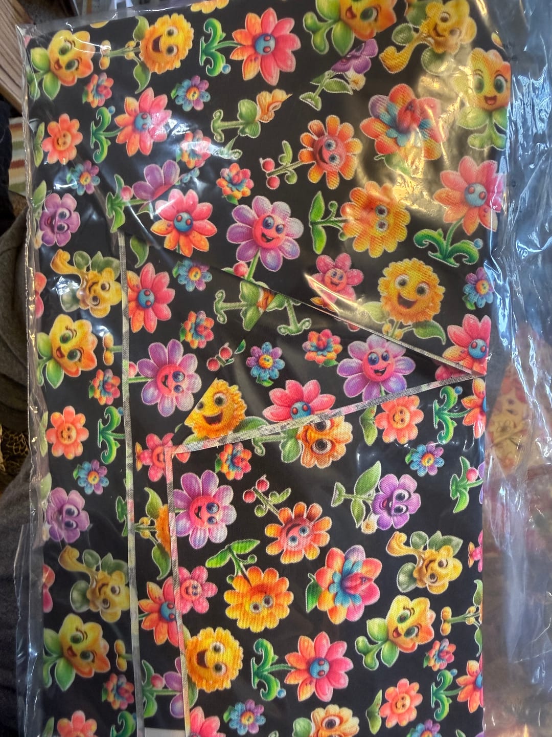 Customer photo review of End of Bolt Mystery Fabric