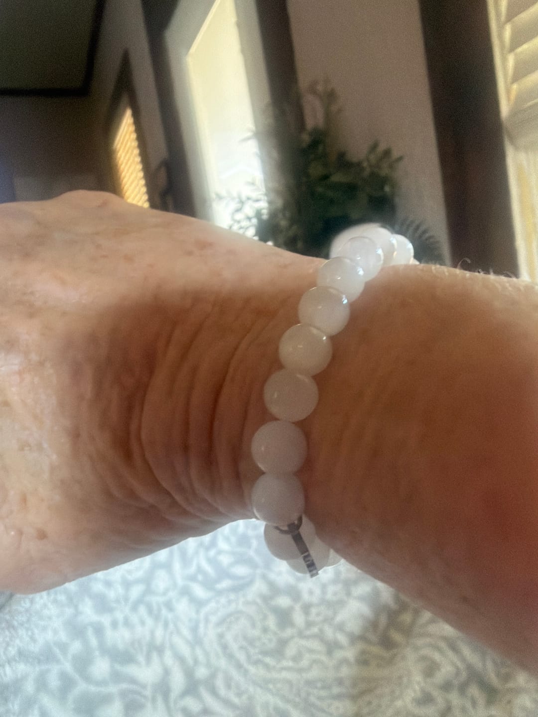 Customer photo review of Selenite Bracelet