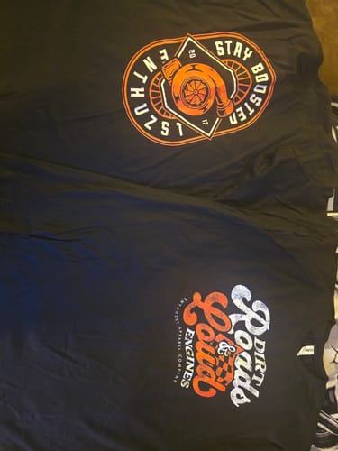 Customer photo review of STAY BOOSTED TEE