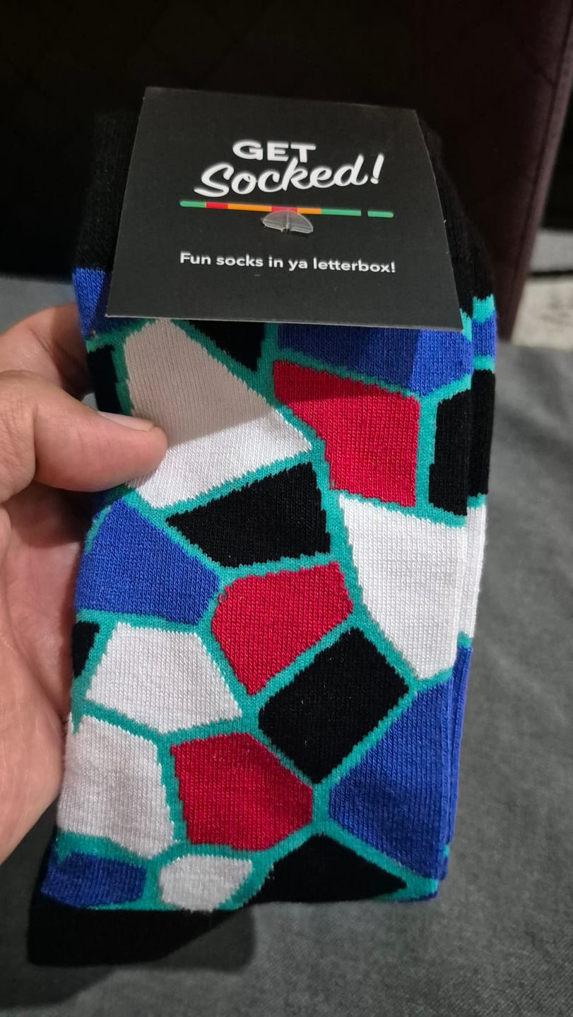 Customer photo review of Shapes - Bamboo Socks