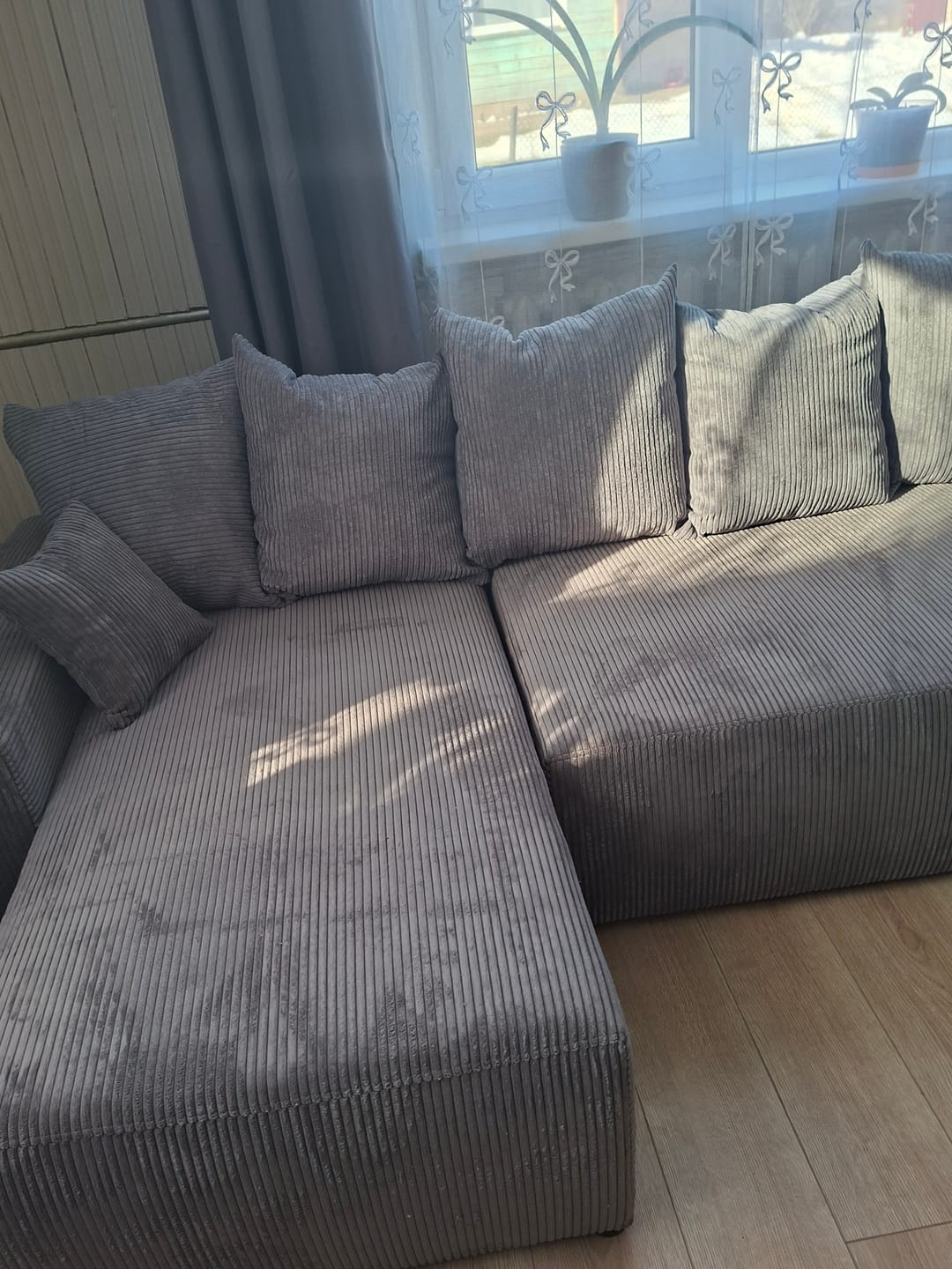 Customer photo review of Kampas “Plush” Cappuccino