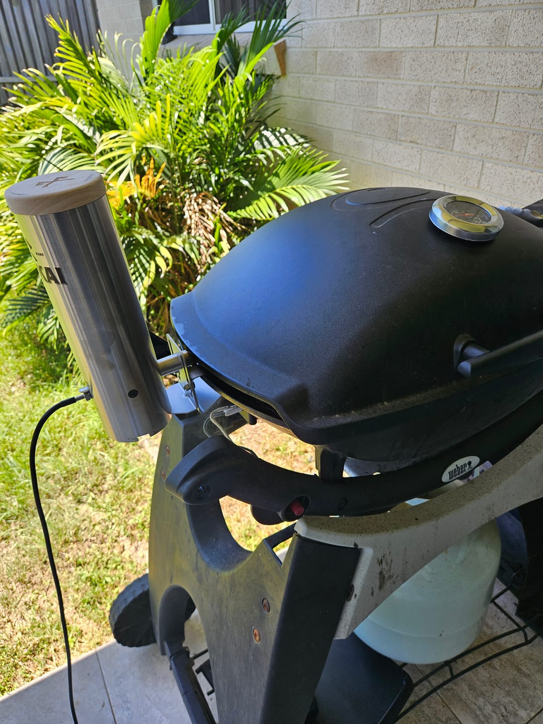 Customer photo review of Smokai Starter Kit for Weber® Q™