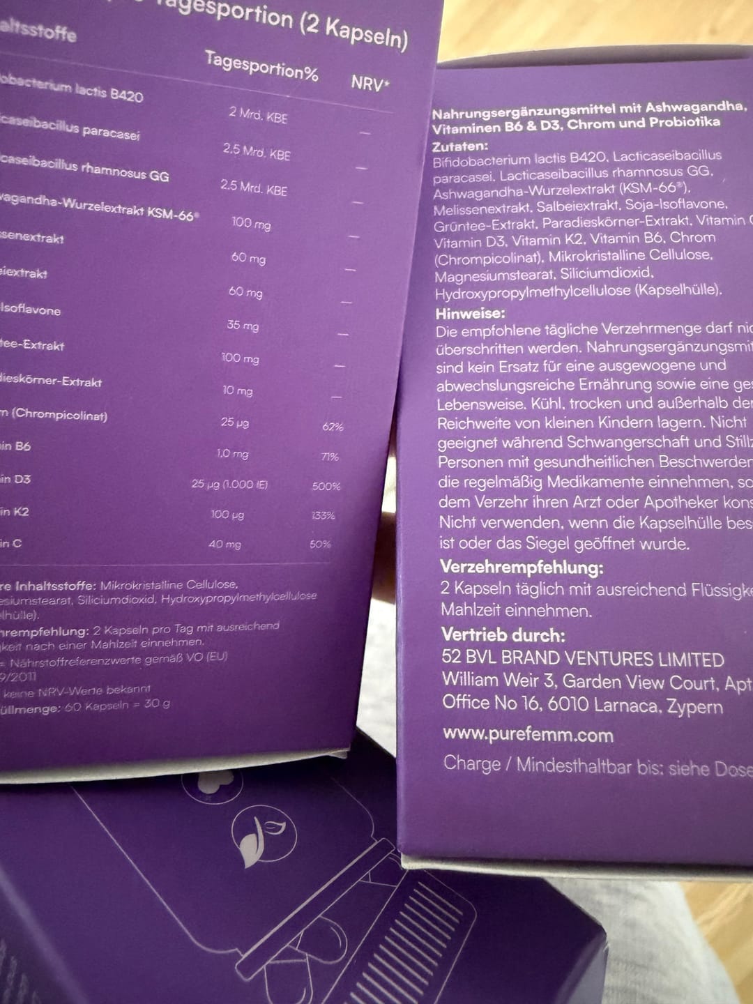 Customer photo review of Wechseljahre Complex⁺