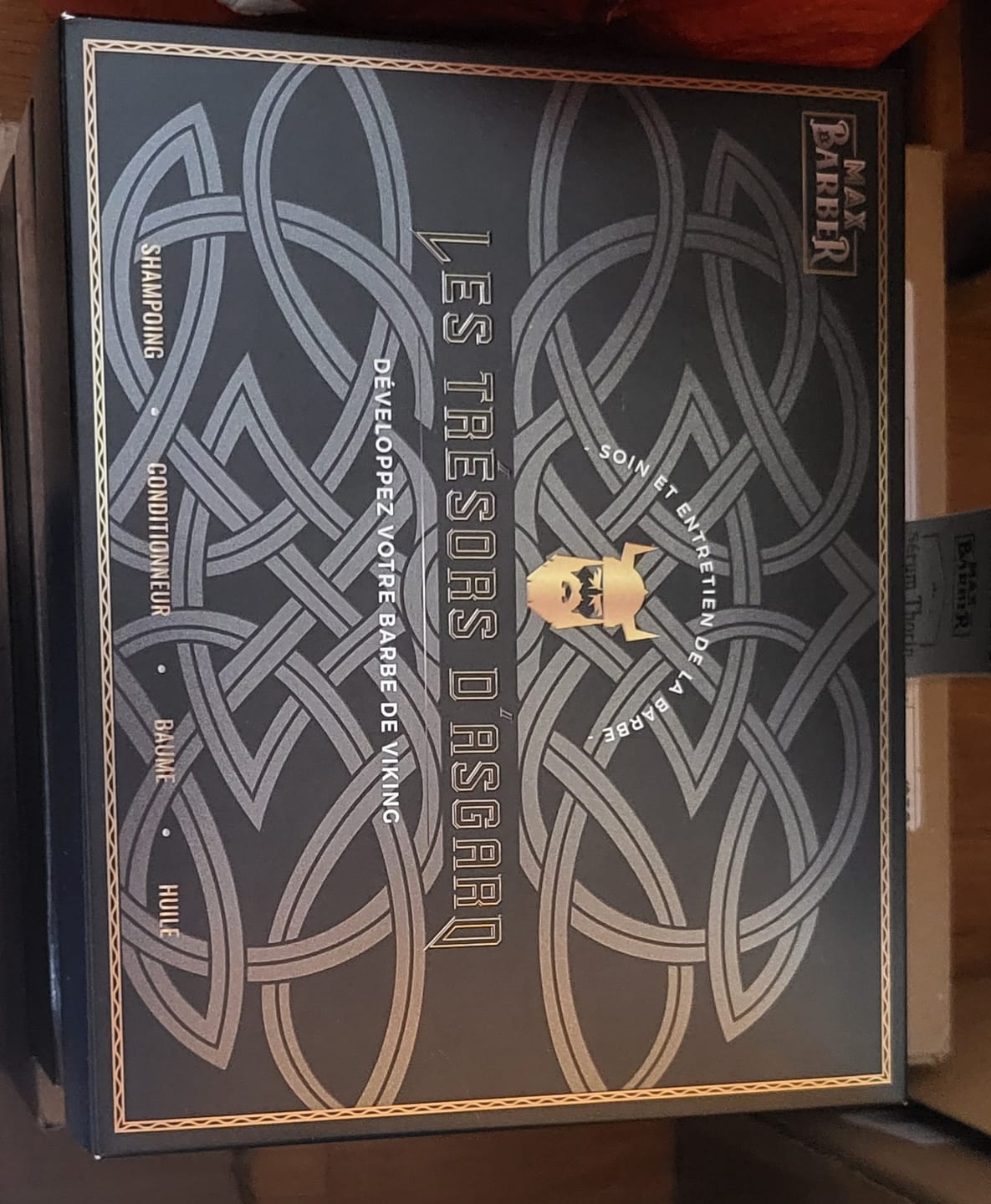 Customer photo review of Coffret Soin Barbe Homme Complet 4-en-1 | Les Trésors d'Asgard
