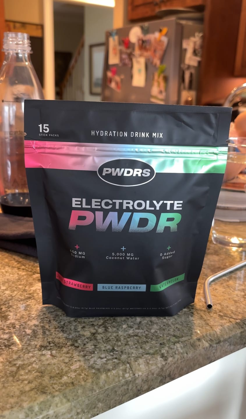 Customer photo review of ELECTROLYTE PWDR