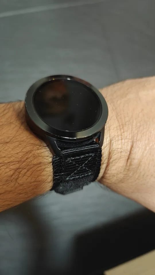 Customer photo review of COROS Watch Band Nylon Replacement Strap, Unisex, Adjustable