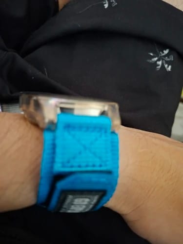 Customer photo review of COROS Watch Band Nylon Replacement Strap, Unisex, Adjustable
