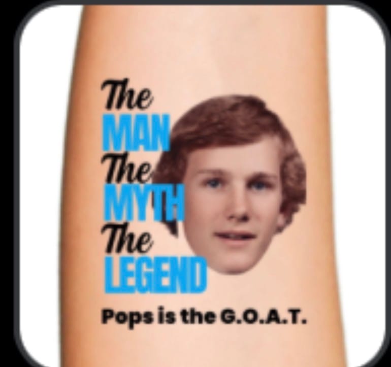 Customer photo review of The Man, The Myth, The Legend