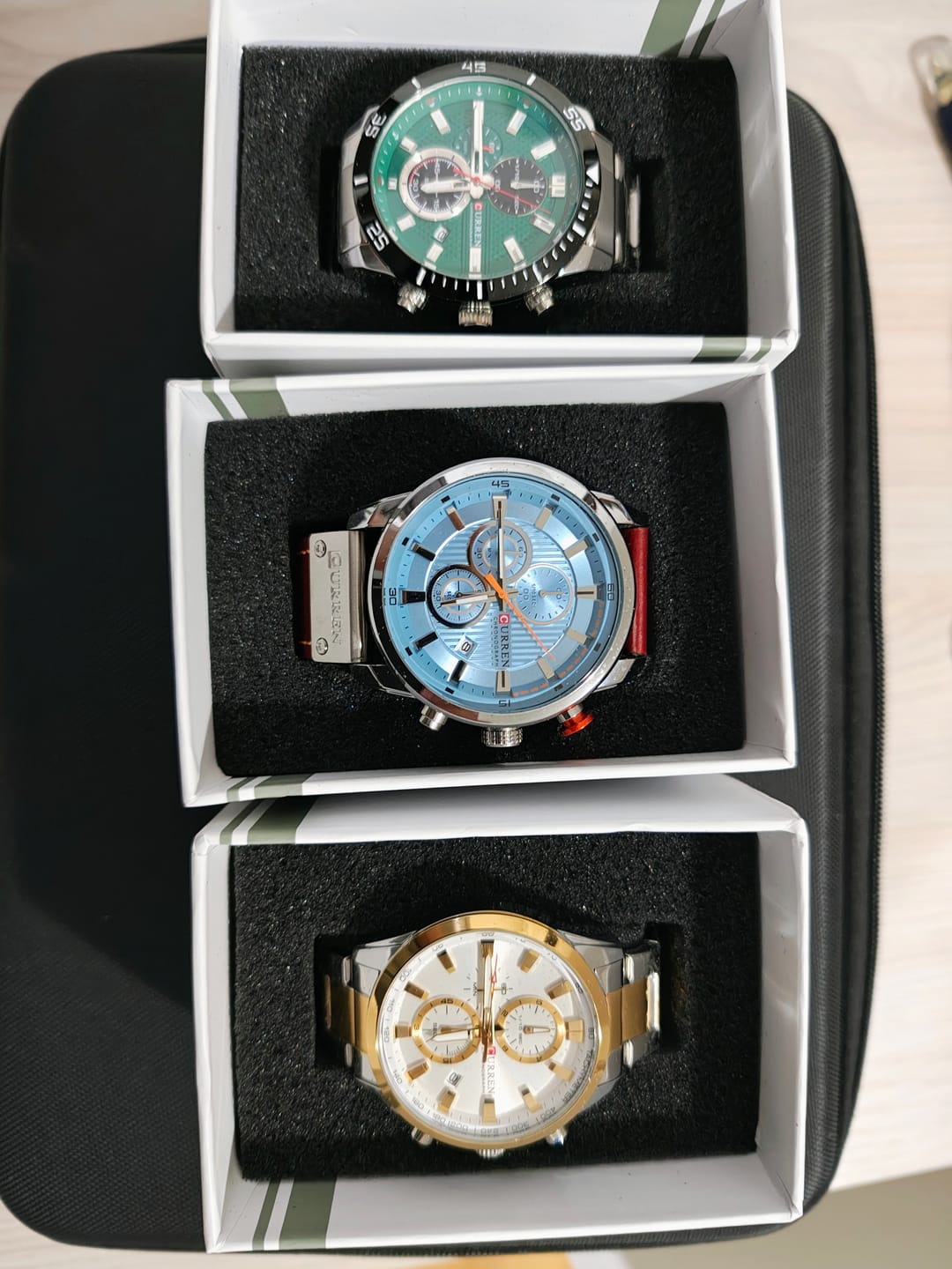 Customer photo review of Curren Istanbul® orologio uomo pelle