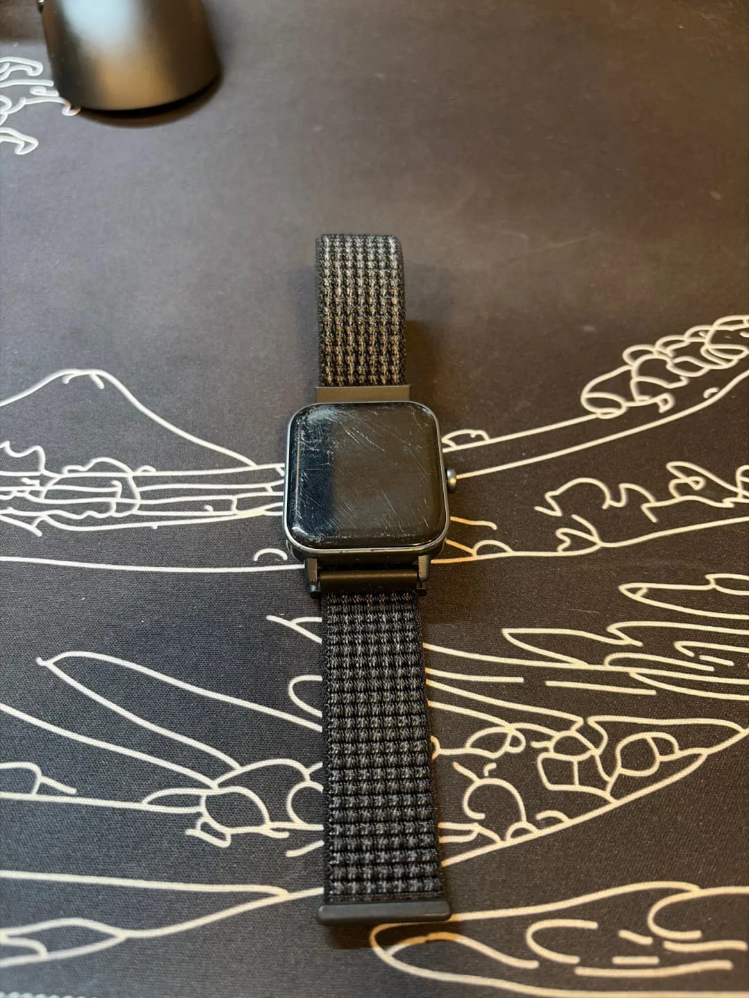 Customer photo review of COROS Nylon Loop Band - Adjustable Comfort Watch Strap
