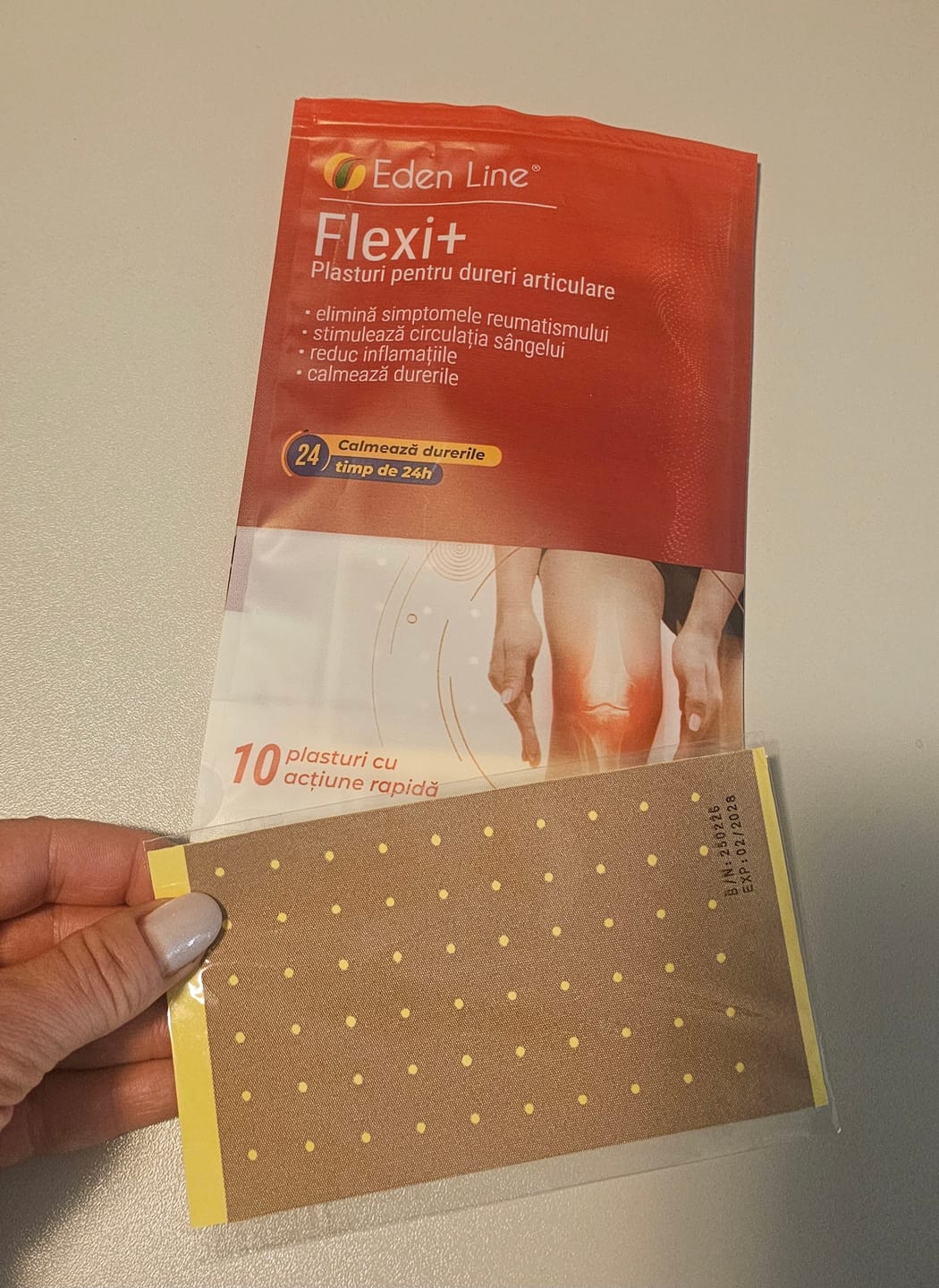 Customer photo review of Plasturi - Mobilitatea articulatiilor 10 buc