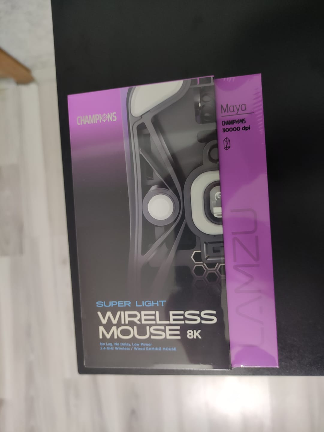 Customer photo review of Lamzu Maya [Champion Edition] Wireless Mouse