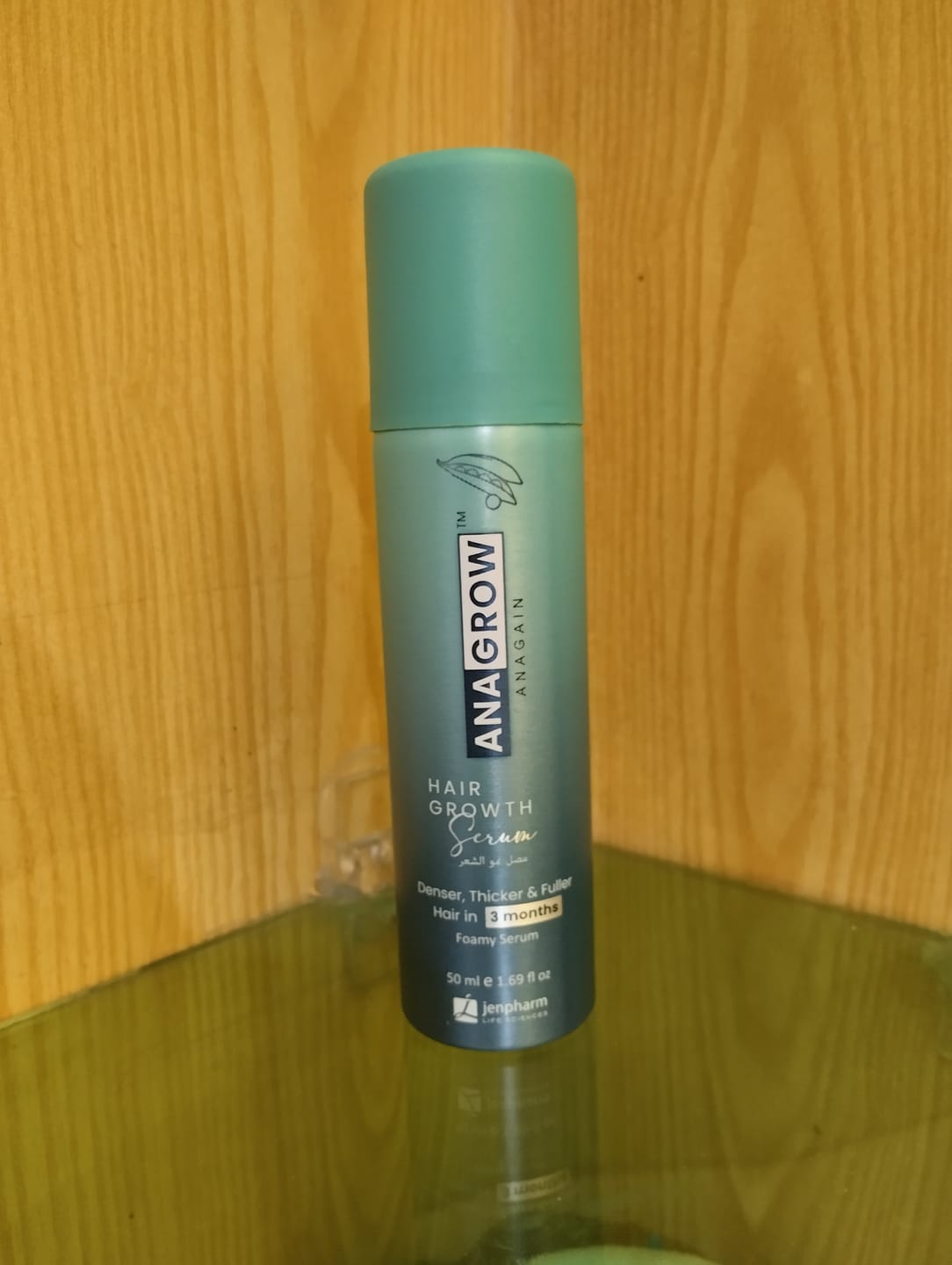Customer photo review of Anagrow Hair Serum
