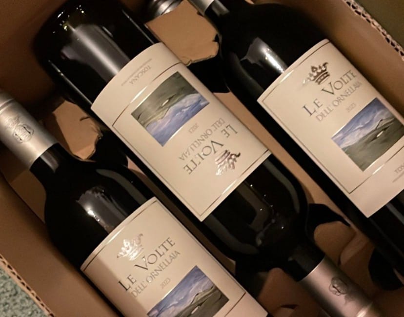 Customer photo review of Le Volte Dell'Ornellaia Toscana IGT, 6 Fl. | alc. 13,5%