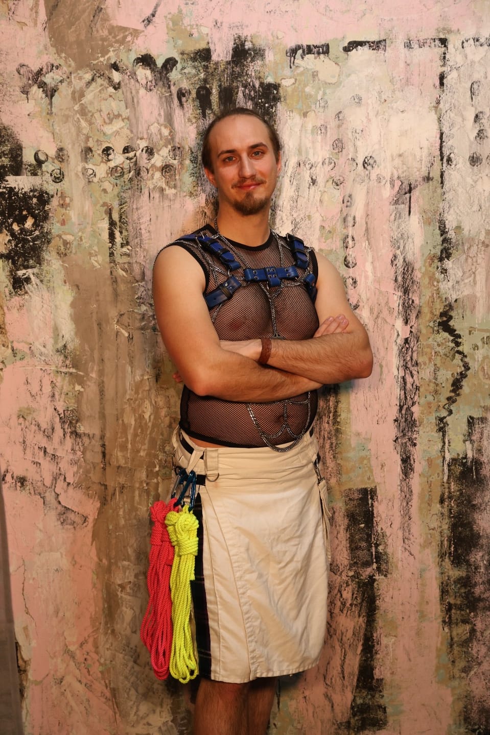 Customer photo review of Netz Shirt  ohne Arm