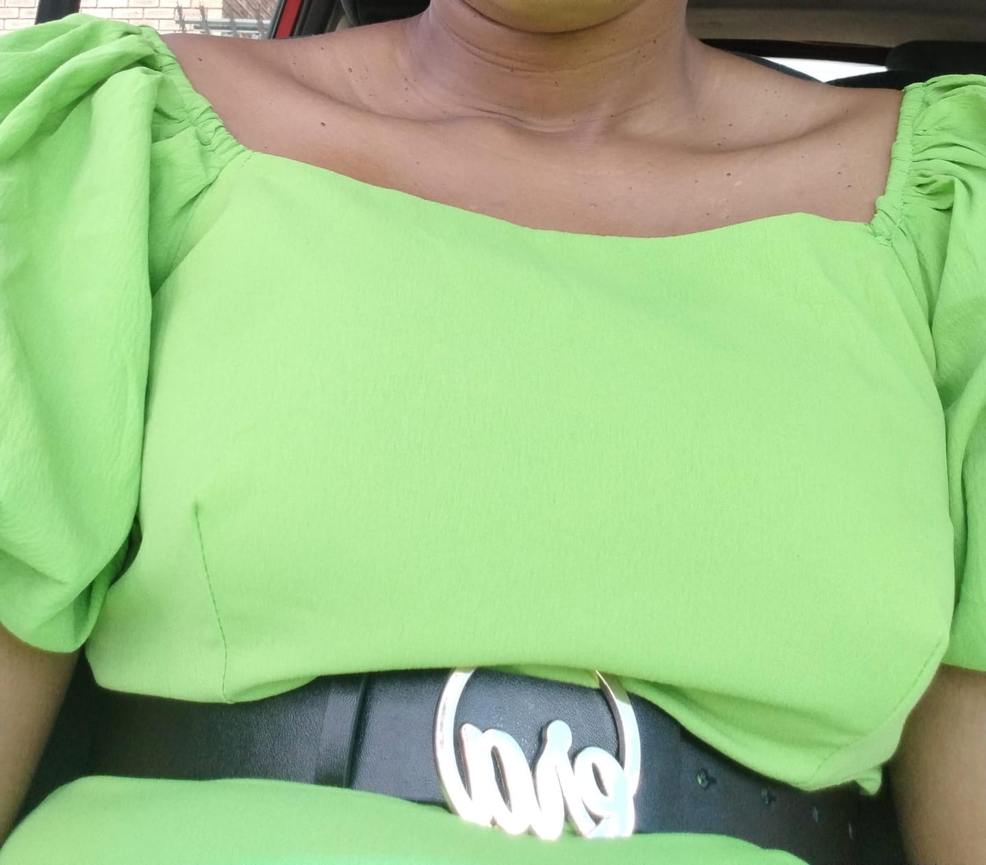 Customer photo review of Small Era Belt
